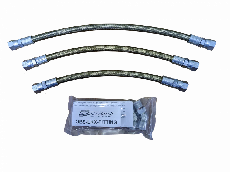 94.5-97 7.3L CNC Fab HPOP Line Kit w/ Crossover - 424002