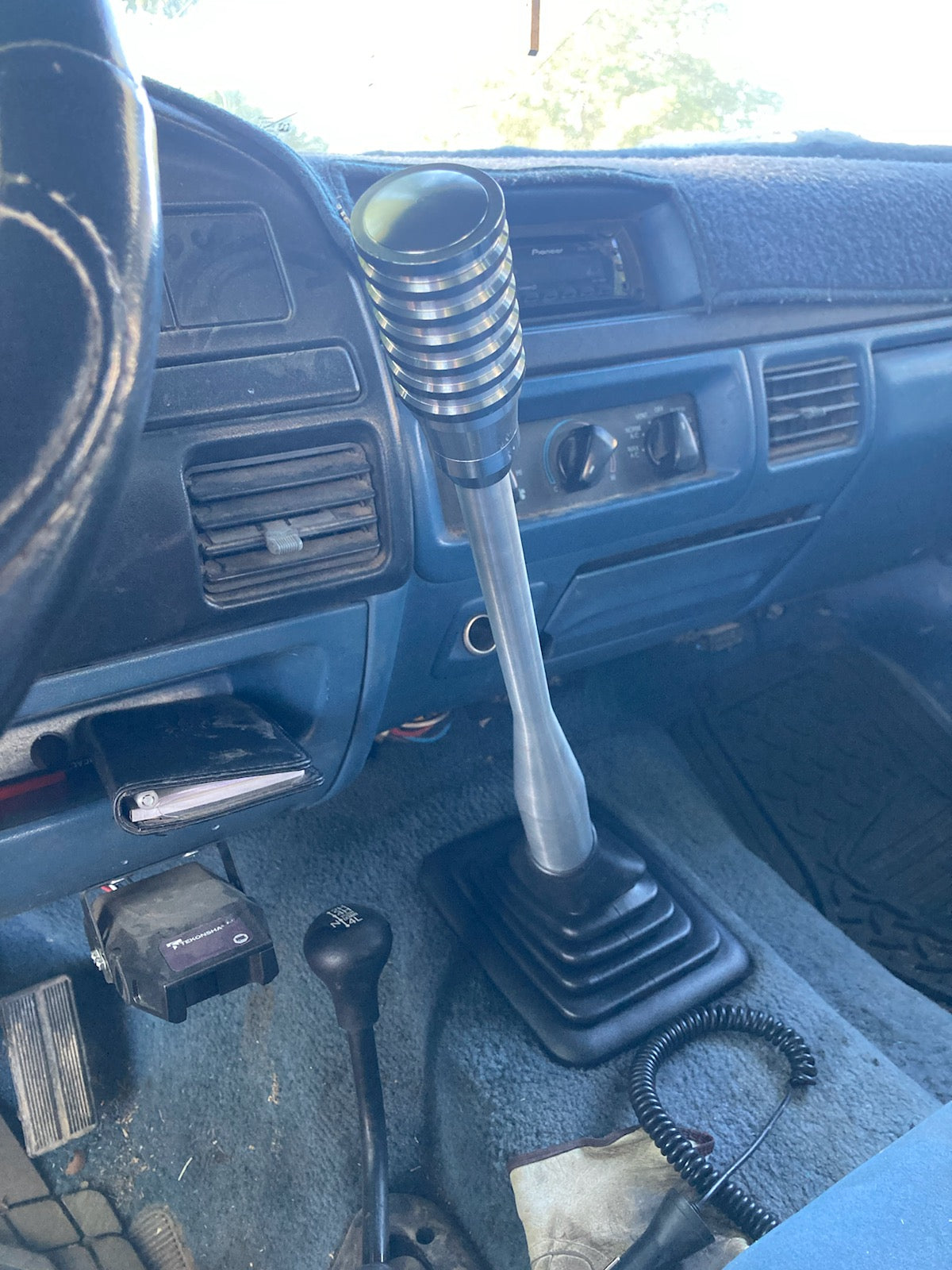 18" Powerstroke ZF5/6 Billet OE Shifter Raw/Black