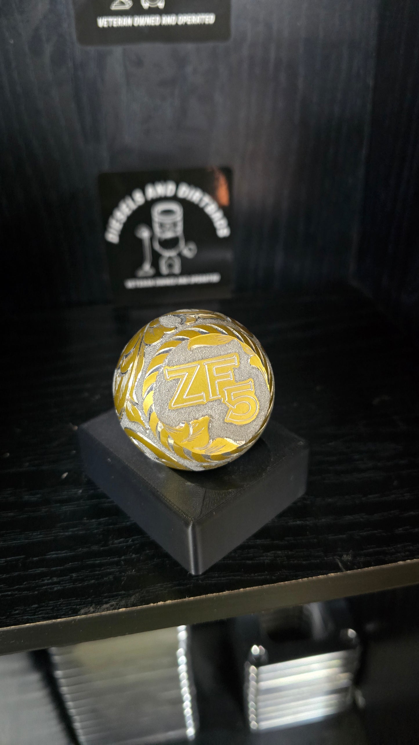 Hand Engraved shift knobs