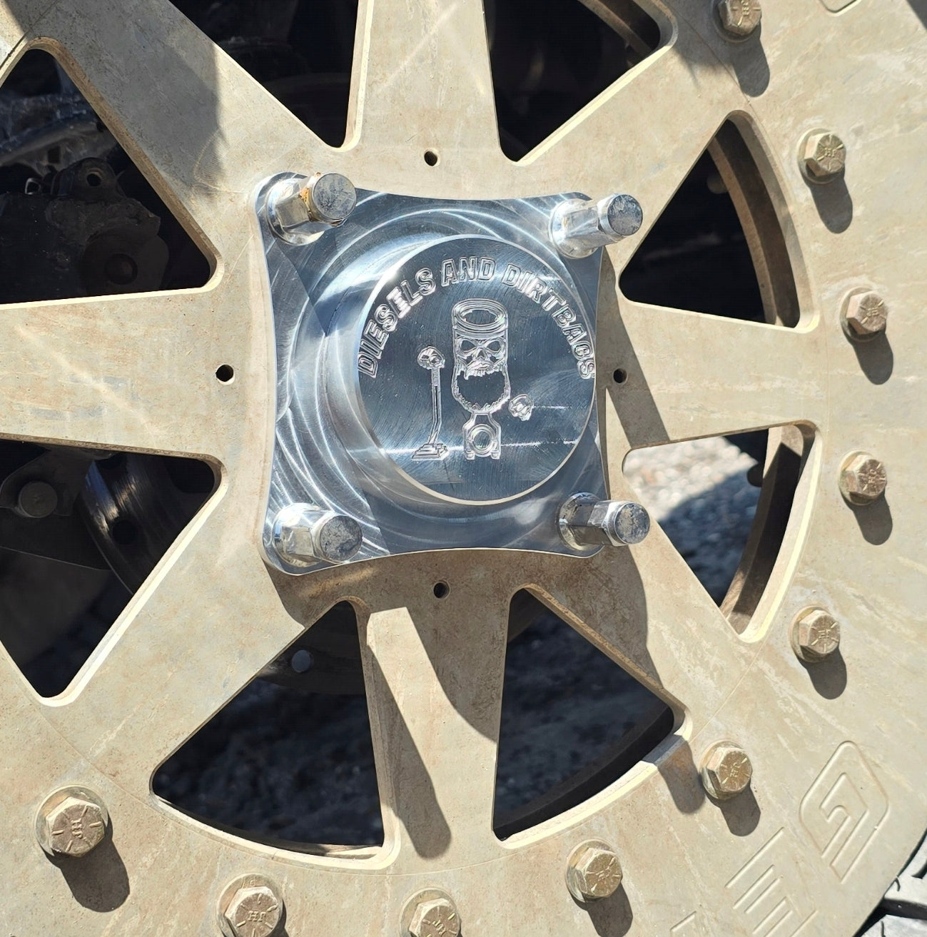 Crush Lock Billet Hub Caps