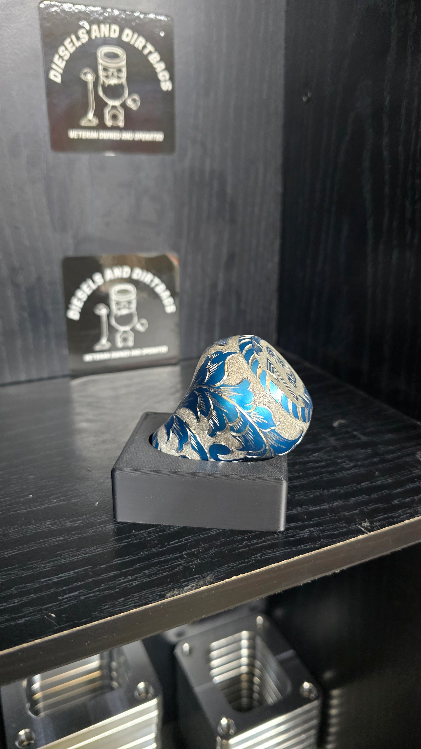 Hand Engraved shift knobs