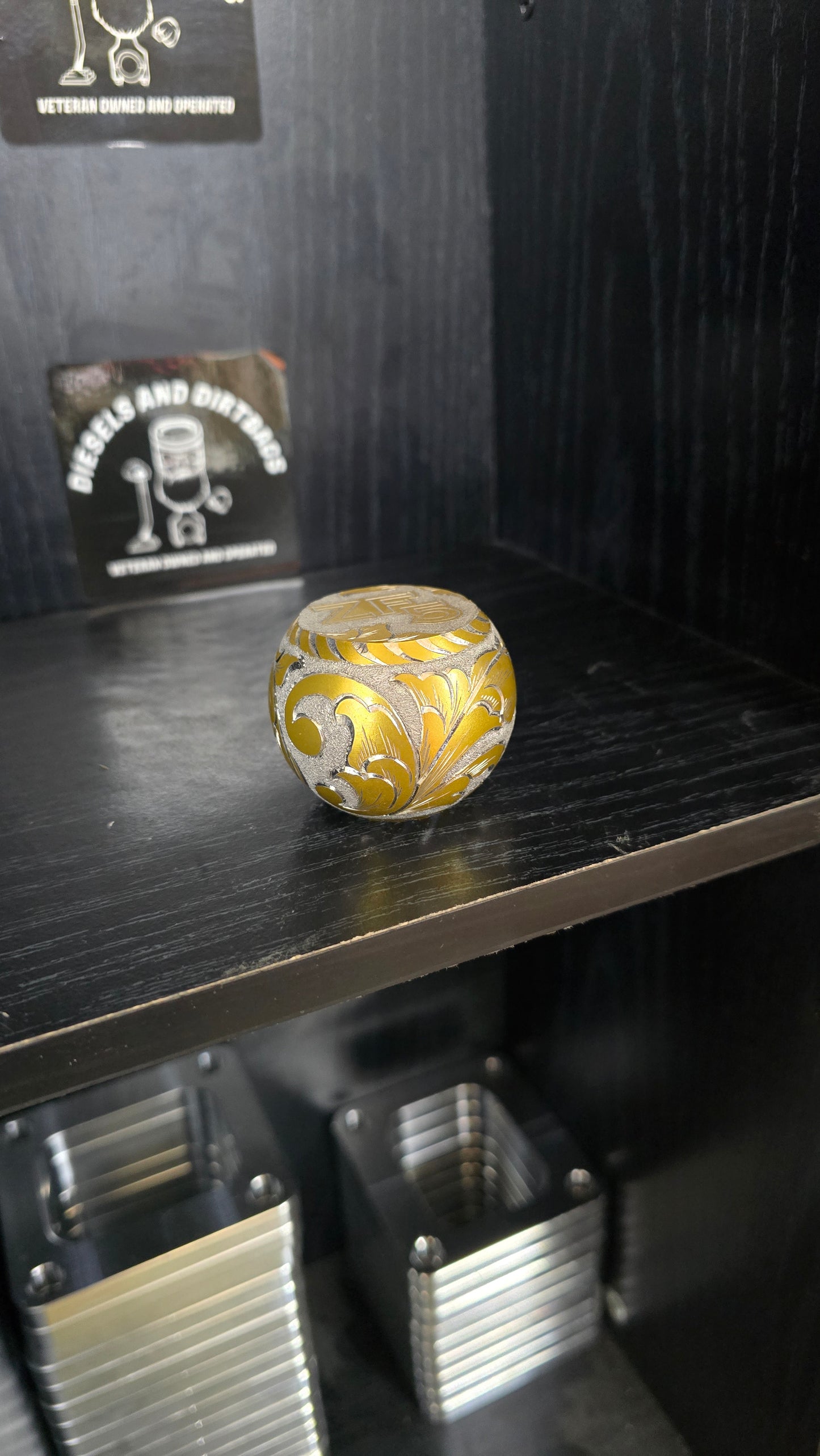 Hand Engraved shift knobs