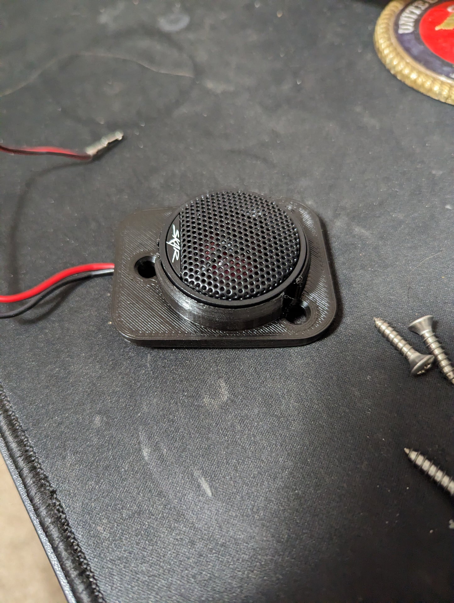 OBS Ford Tweeter bezel/visor delete pair