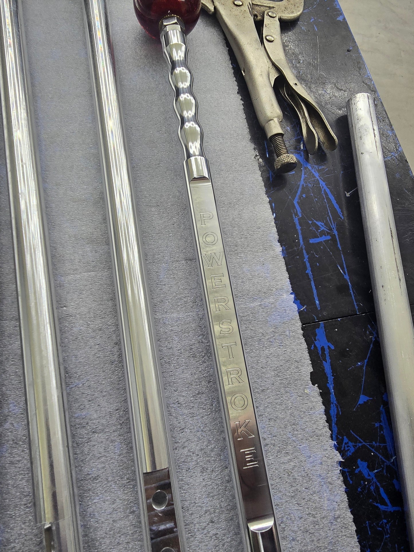 25" Powerstroke ZF-5 Shifter Straight