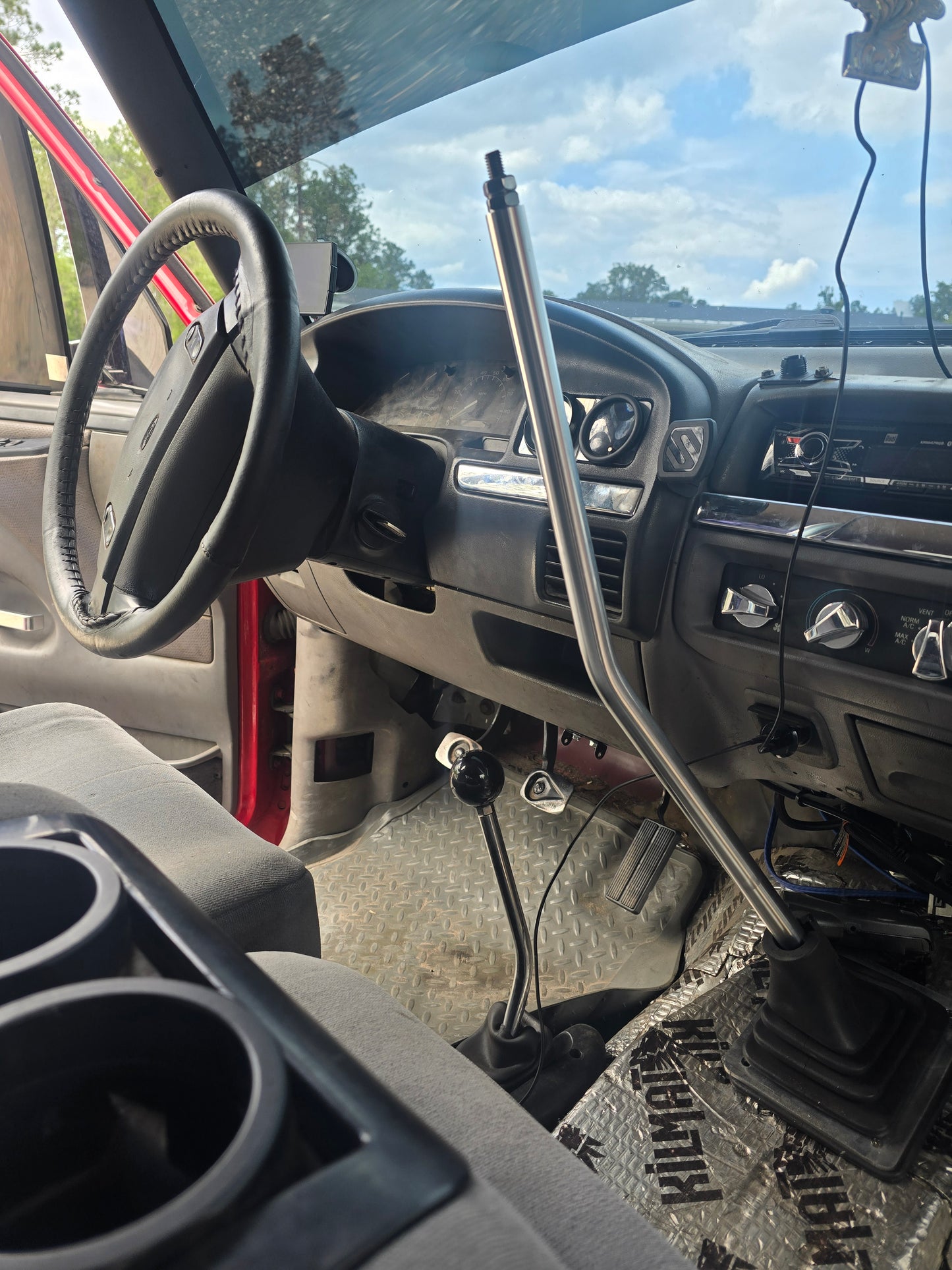 25" Powerstroke ZF5 Shifter Upward Bend