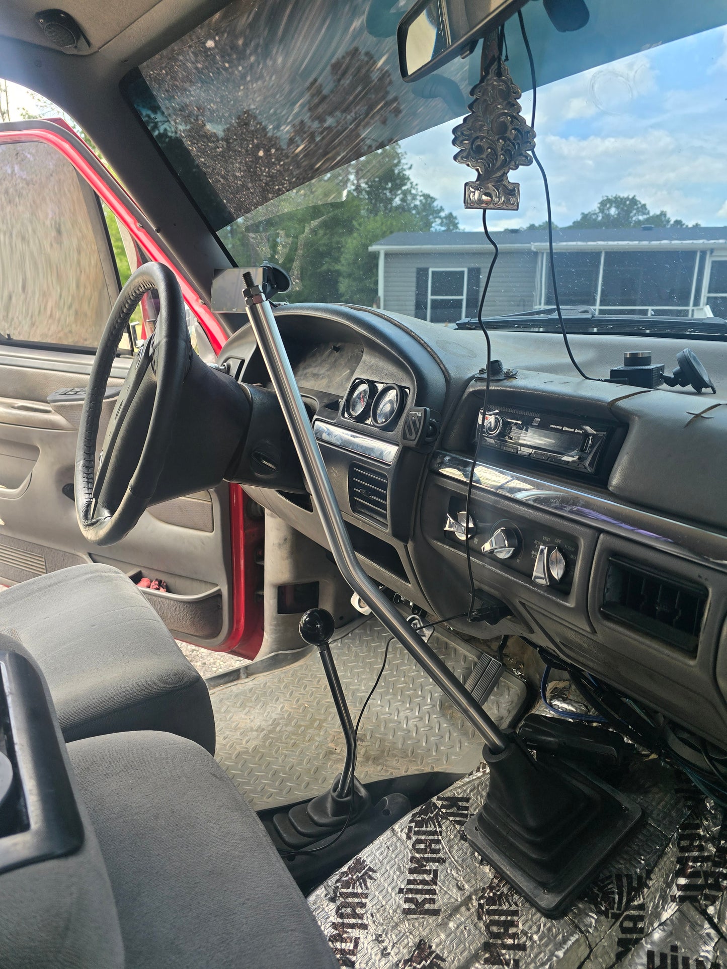 25" Powerstroke ZF5 Shifter Upward Bend
