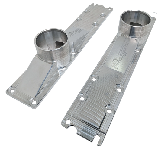 99.5-03 7.3L CNC Fab 3" 10 Bolt Billet Intake Plenums - 42300X
