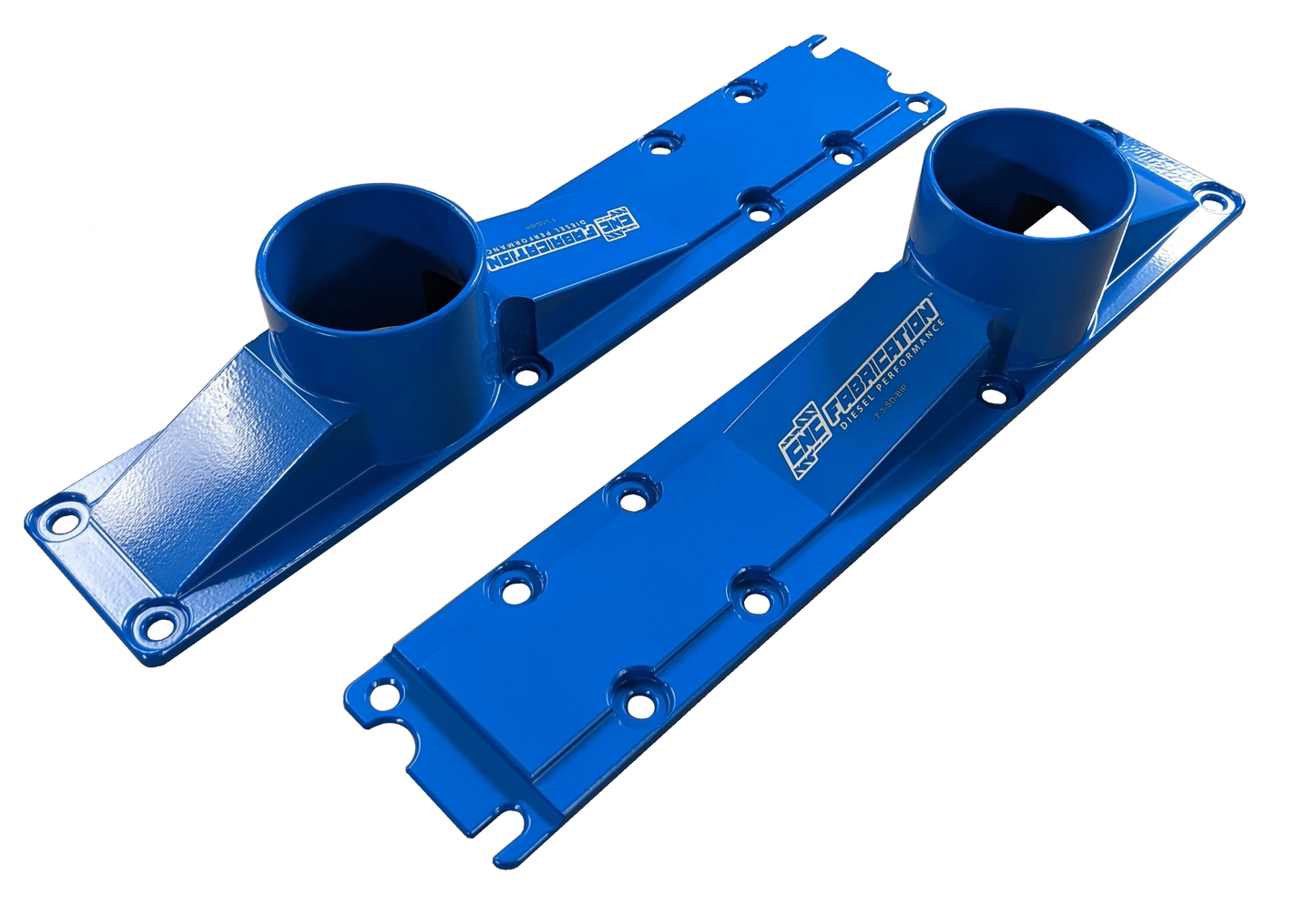 99.5-03 7.3L CNC Fab 3" 10 Bolt Billet Intake Plenums - 42300X