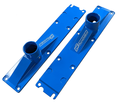 94.5-95 7.3L CNC Fab 2 Inch 8 Bolt Billet Intake Plenums - 42301X