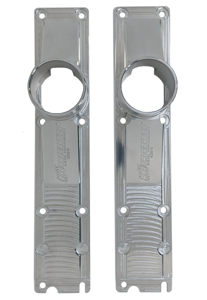 94.5-95 7.3L CNC Fab 3 Inch 8 Bolt Billet Intake Plenums - 42301X