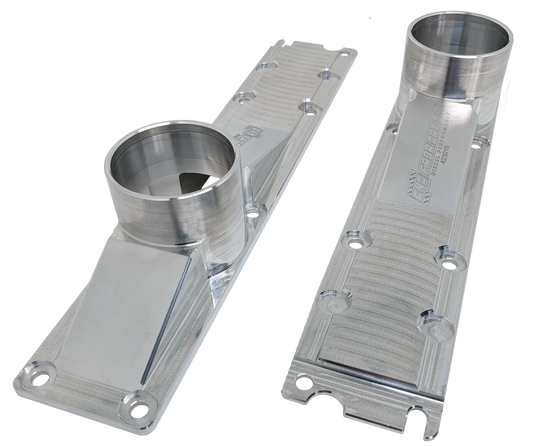 94.5-95 7.3L CNC Fab 3 Inch 8 Bolt Billet Intake Plenums - 42301X