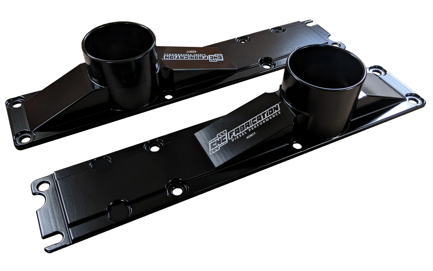 94.5-95 7.3L CNC Fab 3 Inch 8 Bolt Billet Intake Plenums - 42301X