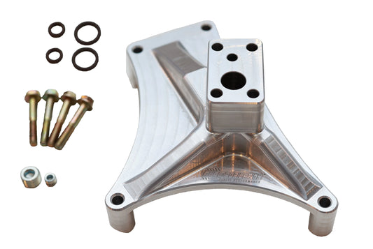 94.5-97 7.3L CNC Fab Billet Non-EBPV Turbo Pedestal - 423100