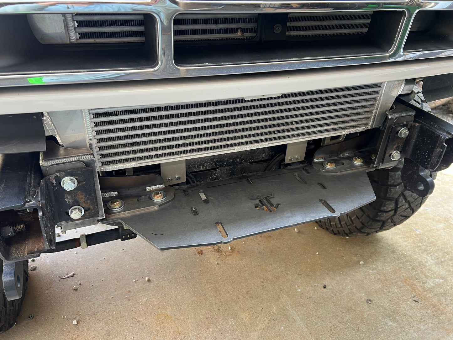 OBS Ford Hidden Winch Mount