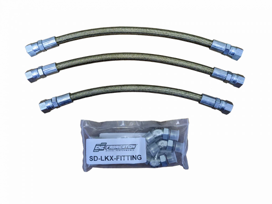 98.5-03 7.3L CNC Fab HPOP Line Kit w/ HPx - 424004