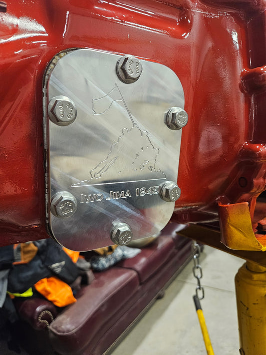 PTO Billet Aluminum Cover