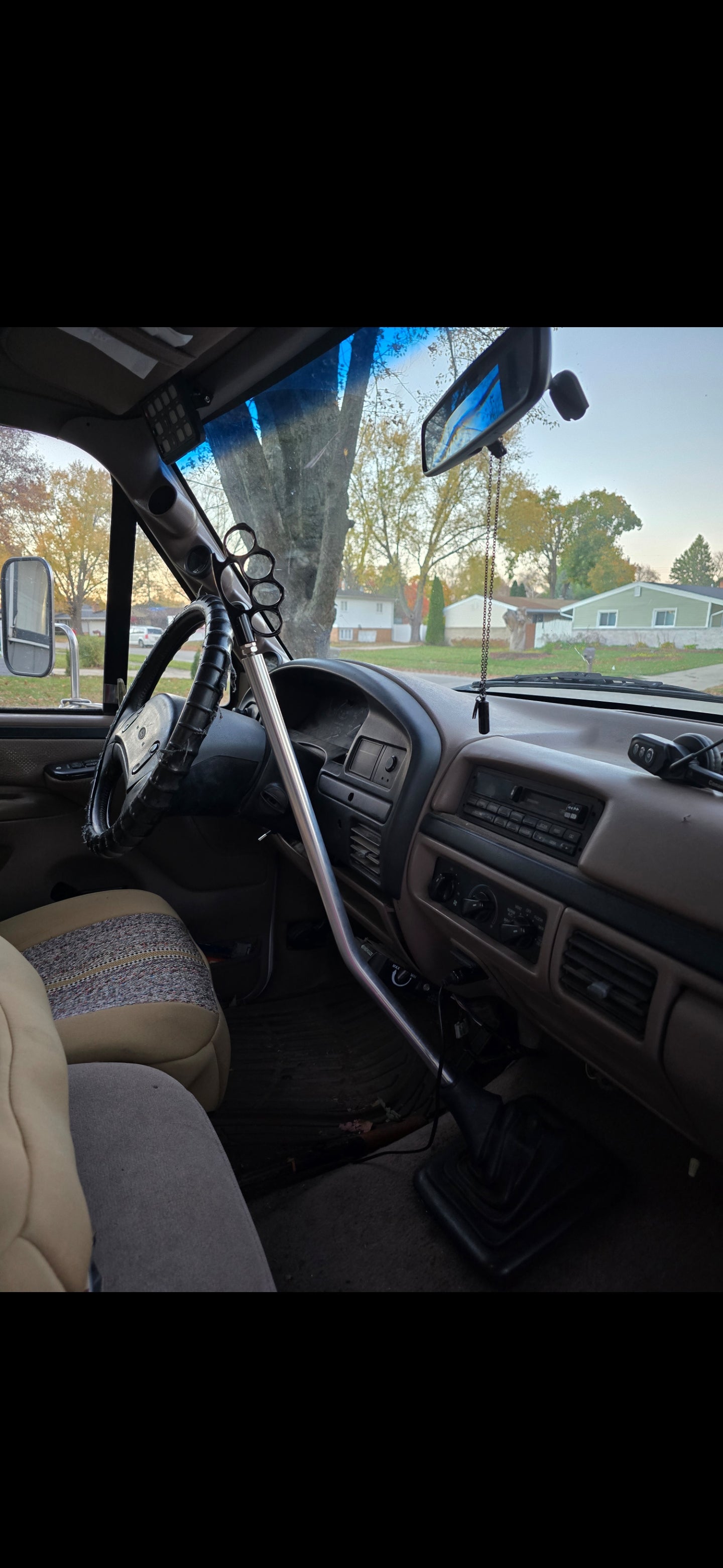 25" Powerstroke ZF5 Shifter Upward Bend