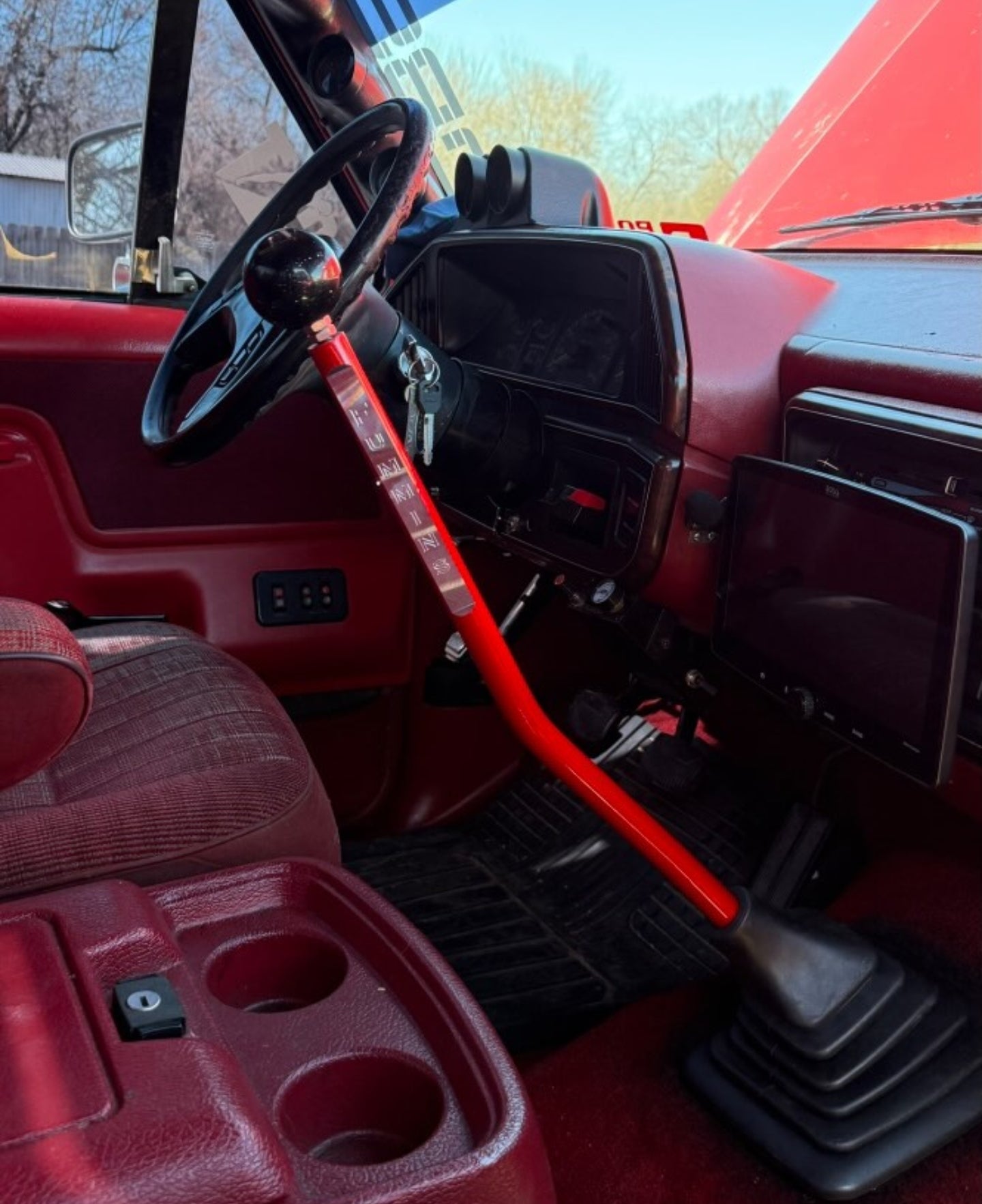 22" Powerstroke ZF5  Shifter Upward Bend
