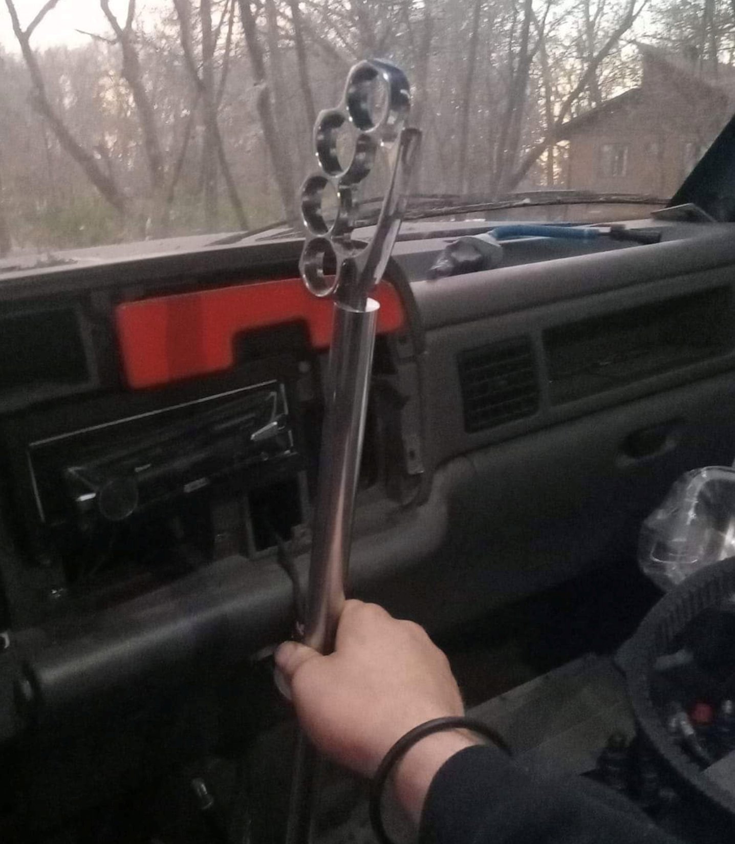 25" Powerstroke ZF-5 Shifter Straight