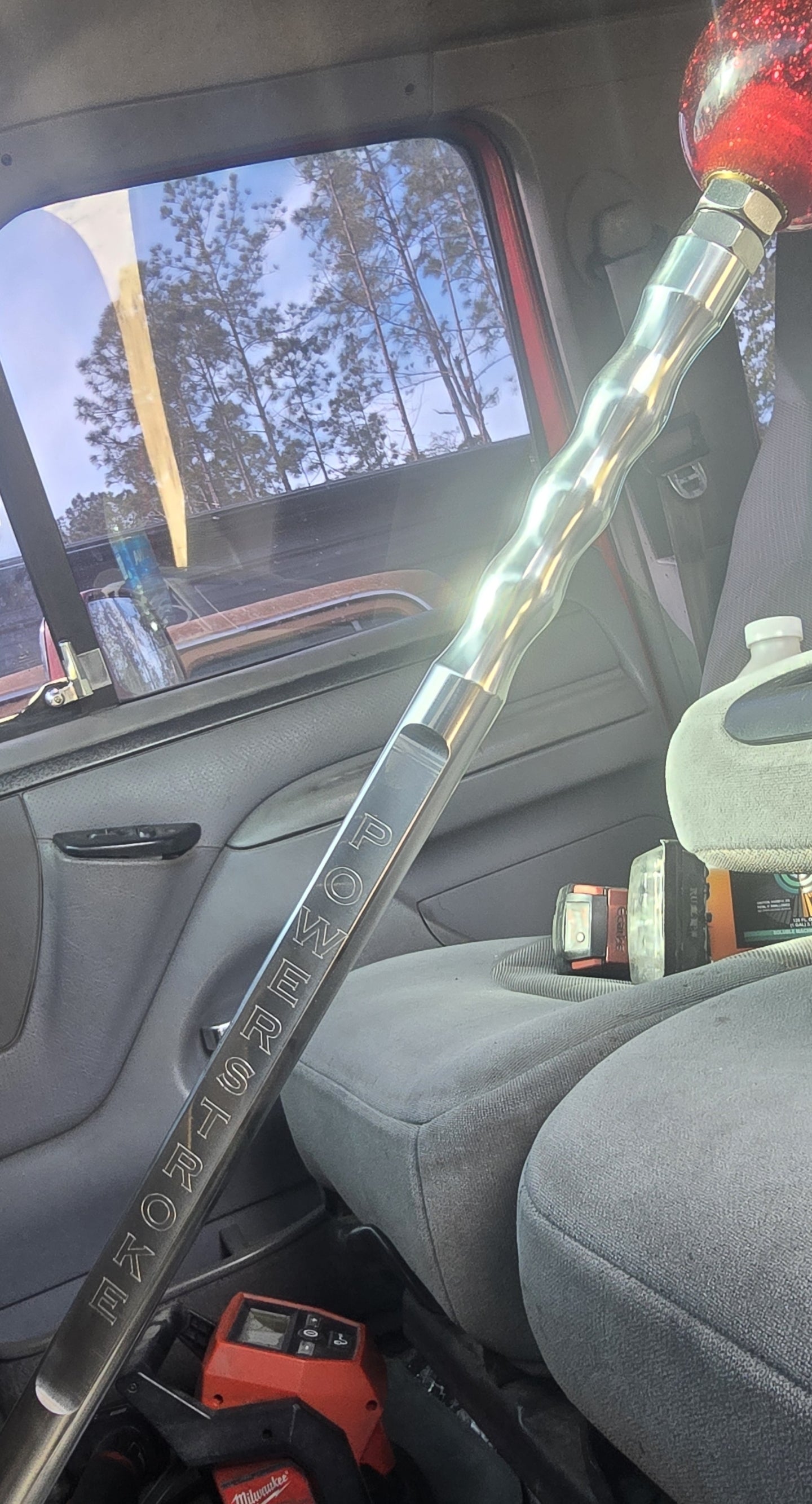 22" Powerstroke ZF-5 Shifter Straight