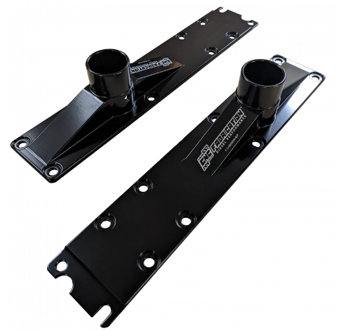 94.5-98.5 7.3L CNC Fab 2" 10 Bolt Billet Intake Plenums - 42300X