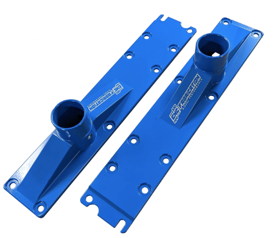 94.5-98.5 7.3L CNC Fab 2" 10 Bolt Billet Intake Plenums - 42300X