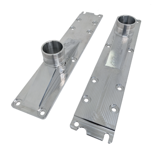 94.5-98.5 7.3L CNC Fab 2" 10 Bolt Billet Intake Plenums - 42300X