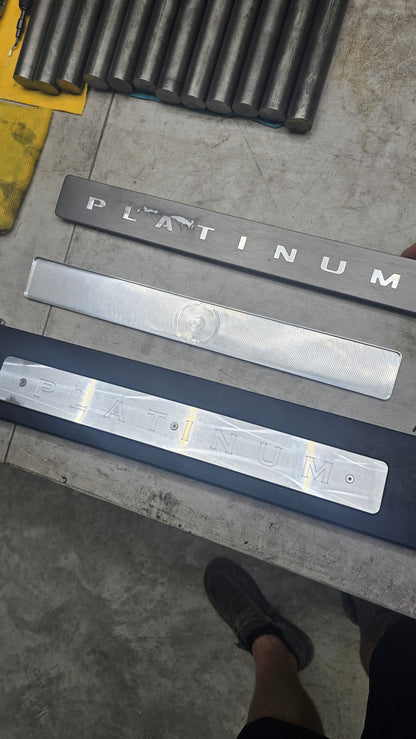 Alumiduty Billet Door Sills
