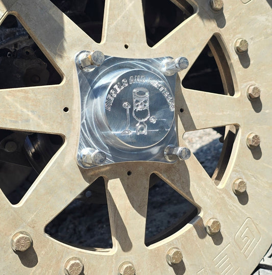 Crush Lock Billet Hub Caps