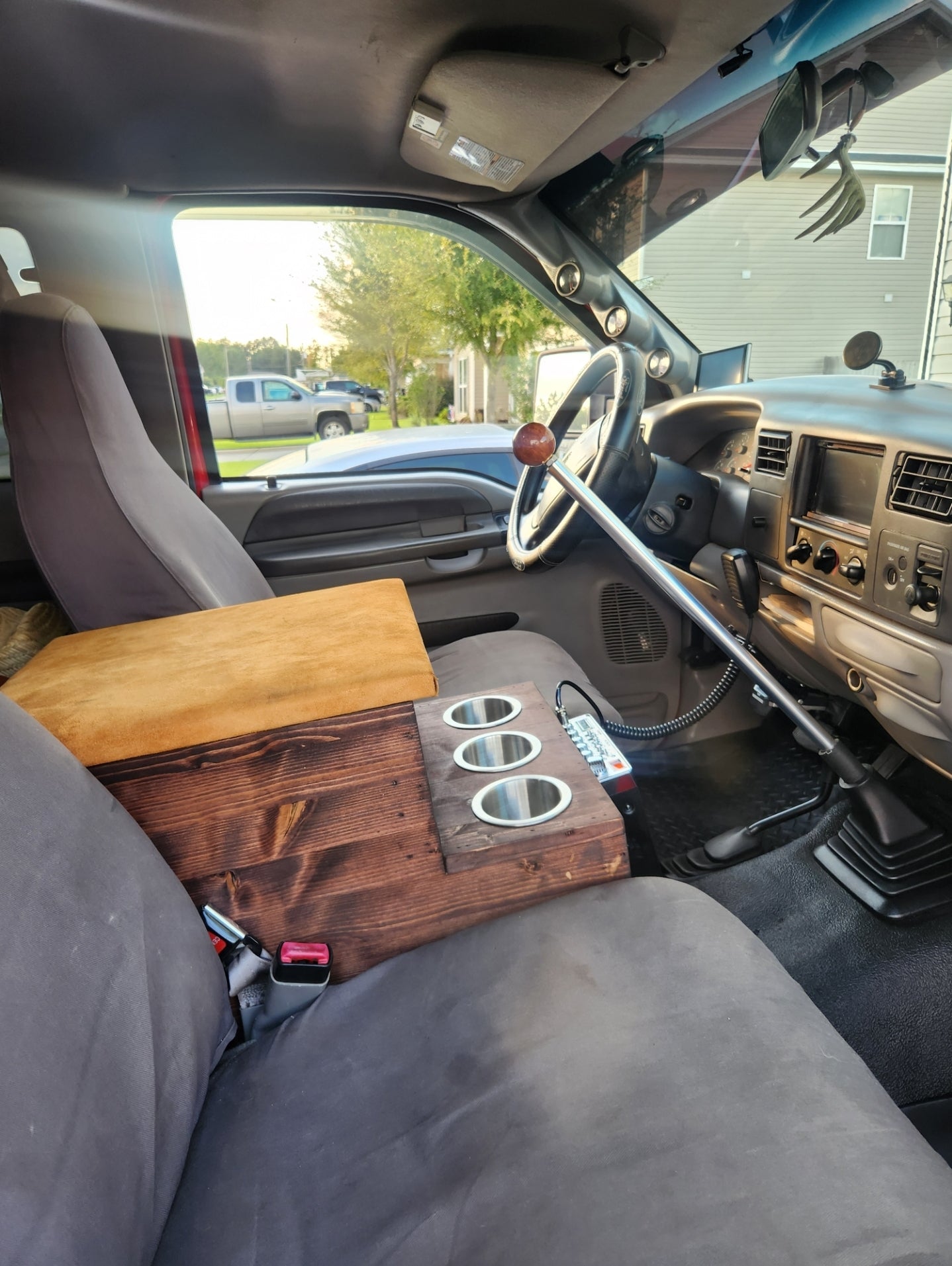 25" Powerstroke ZF-5 Shifter Straight