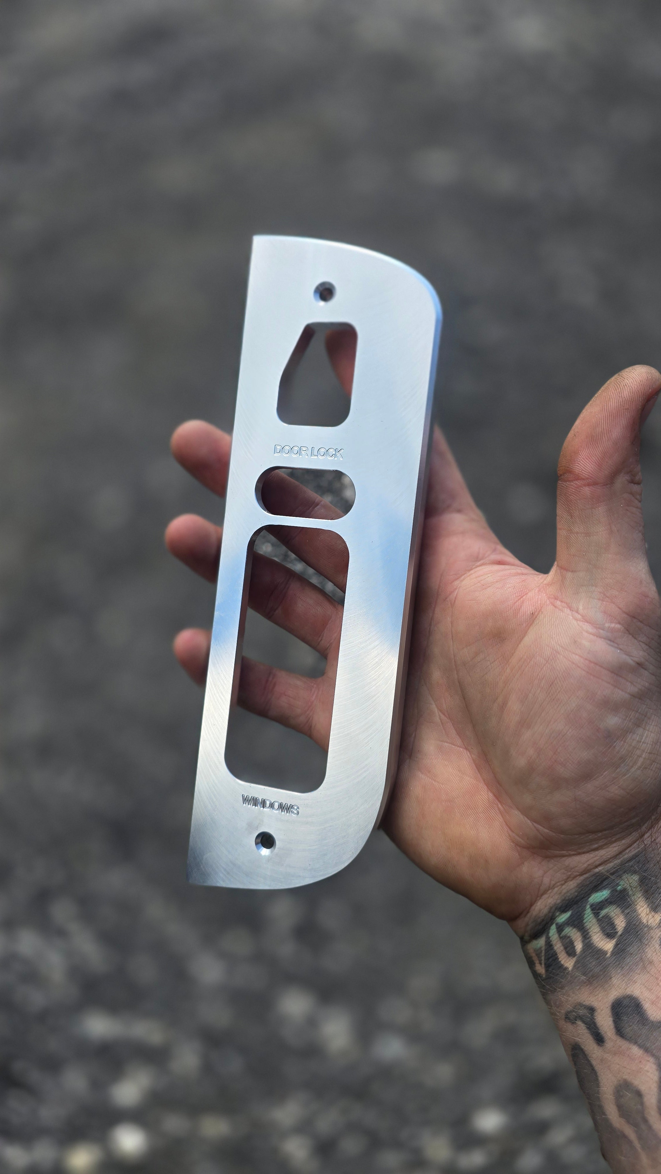OBS Billet window switch bezel – Diesels and Dirtbags