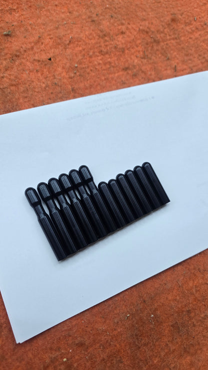OBS Ford Door Locks (Black/Raw)