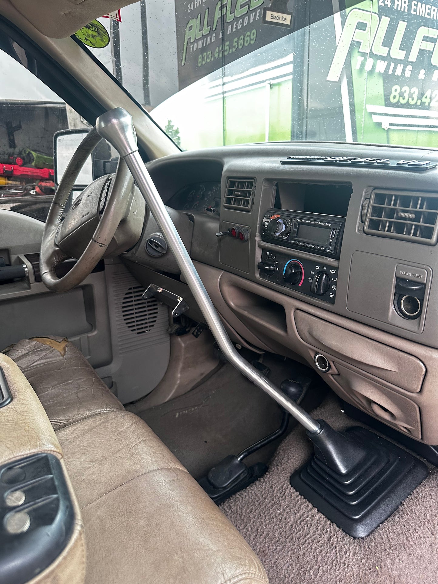 25" Powerstroke ZF5 Shifter Upward Bend