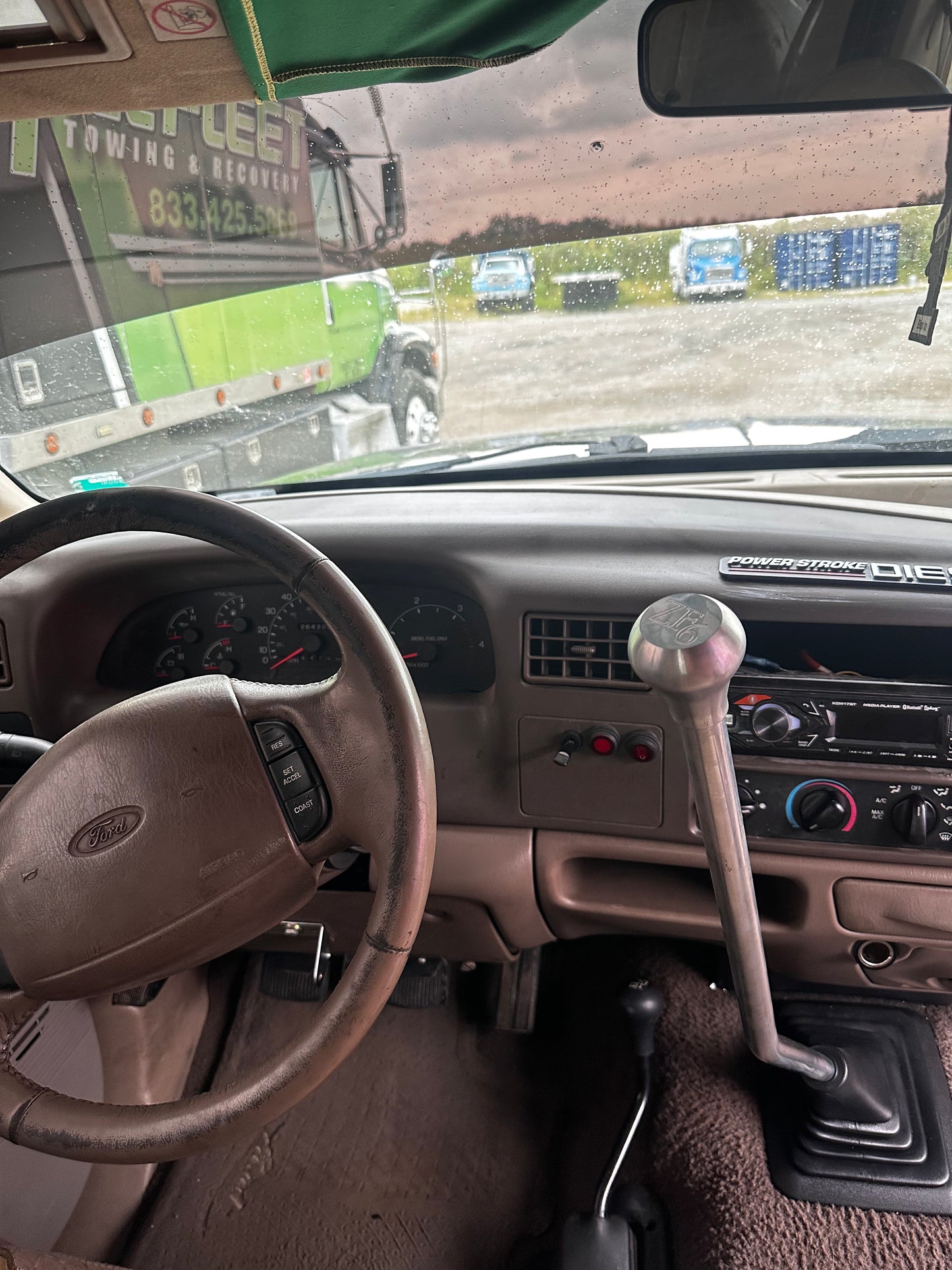 25" Powerstroke ZF5 Shifter Upward Bend