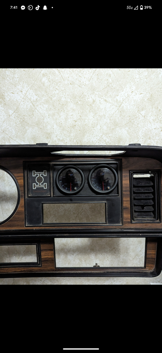 1st Gen Dodge 52mm Dash Bezel